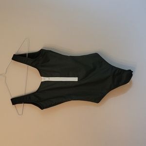Black Hoaka One Piece Bathing Suit Size S